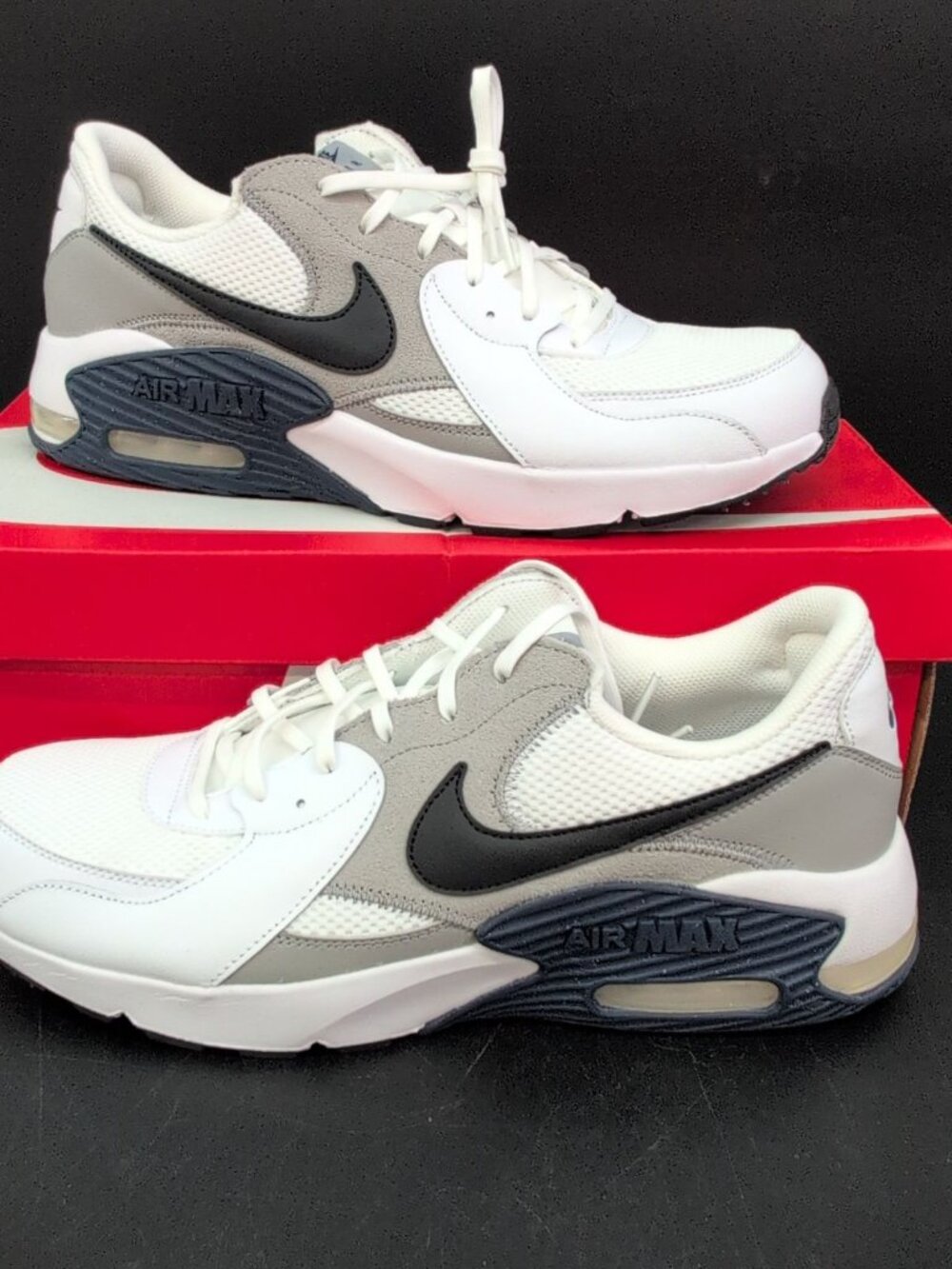 Nike Air Max Excee Men's Sneakers US 13 White Light Smoke Grey FZ5486-104